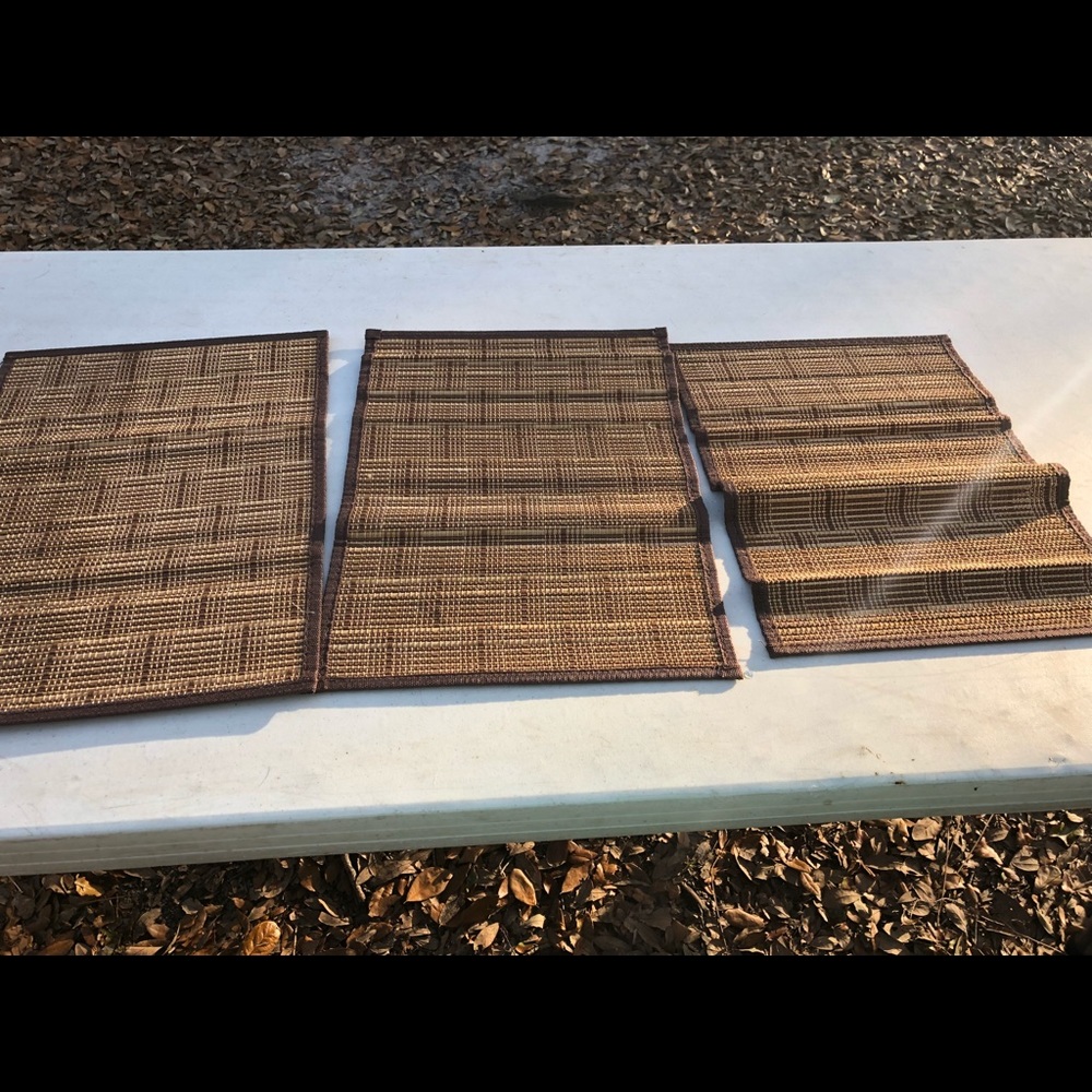 Plate mat